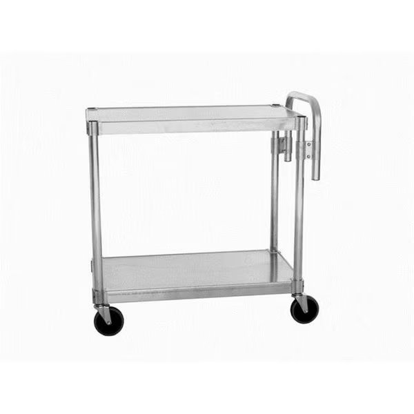 Prairie View NUC2036 2 Tier Aluminum Utility Carts; 36 x 20 x 36 in., Prairie View Industries, Mfr#: AUC2036